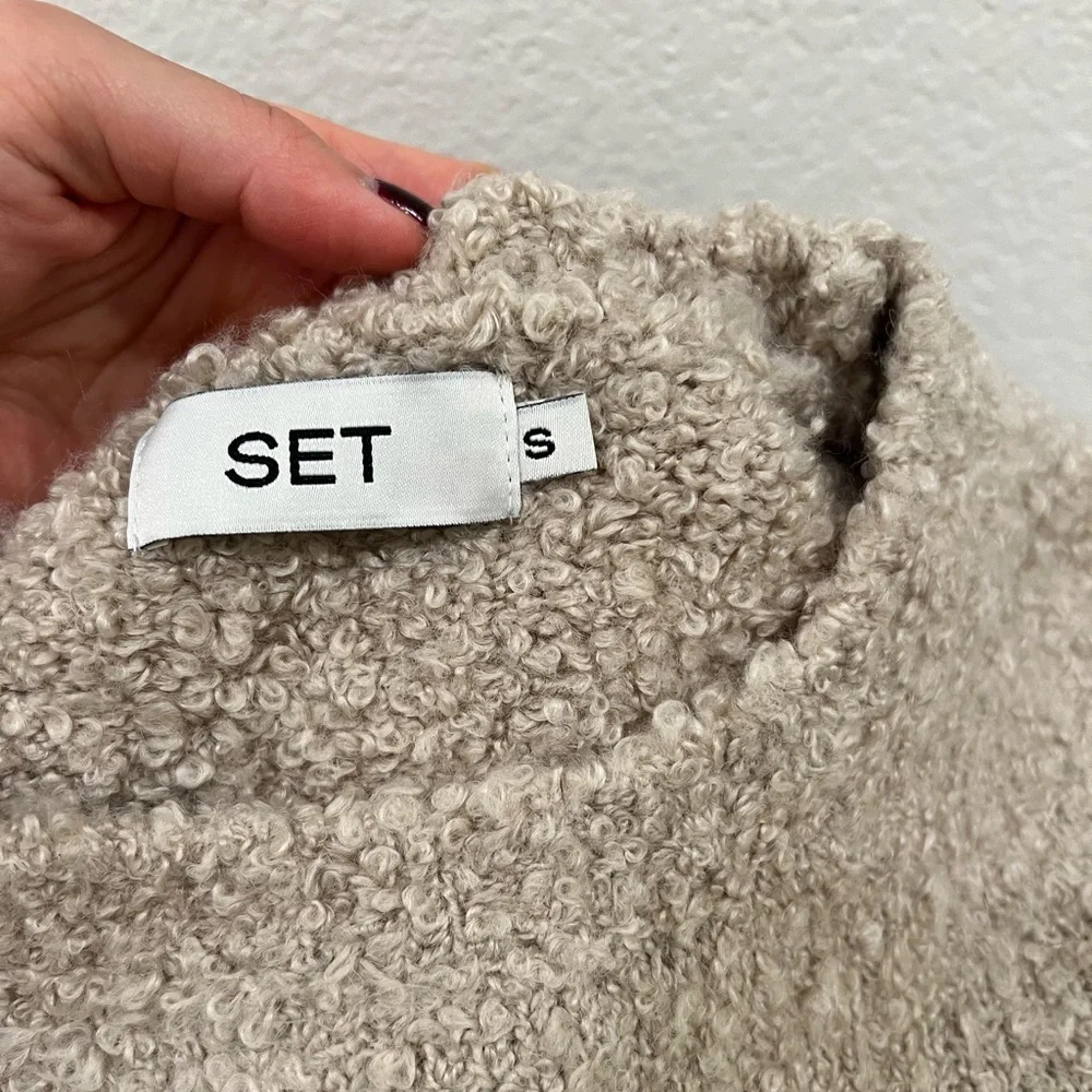 Set active boucle sweater S (new) - Picture 5 of 6